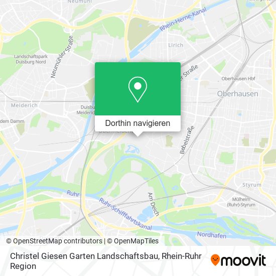Christel Giesen Garten Landschaftsbau Karte