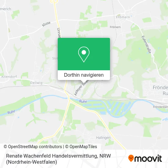 Renate Wachenfeld Handelsvermittlung Karte