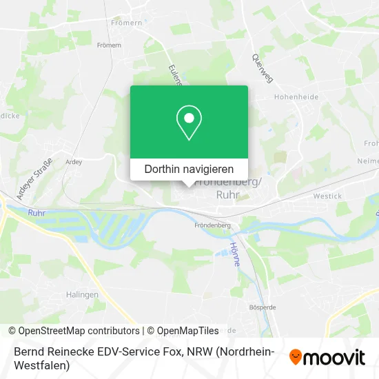 Bernd Reinecke EDV-Service Fox Karte