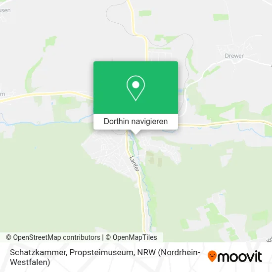 Schatzkammer, Propsteimuseum Karte