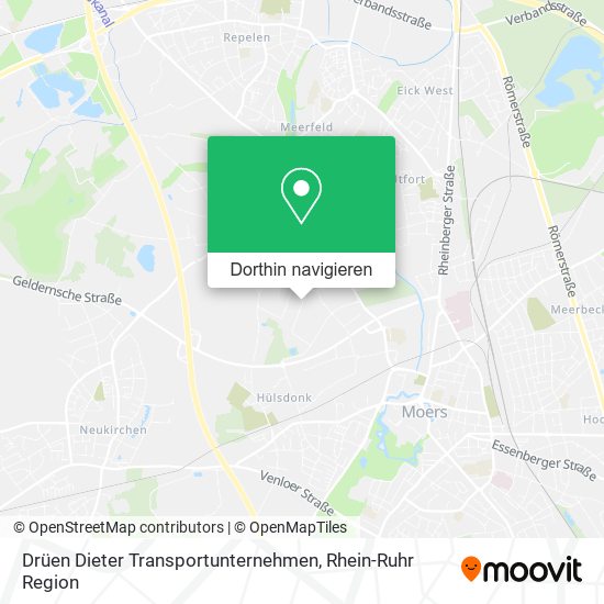 Drüen Dieter Transportunternehmen Karte