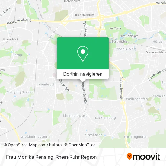 Frau Monika Rensing Karte