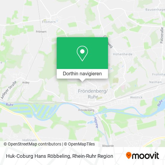 Huk-Coburg Hans Röbbeling Karte