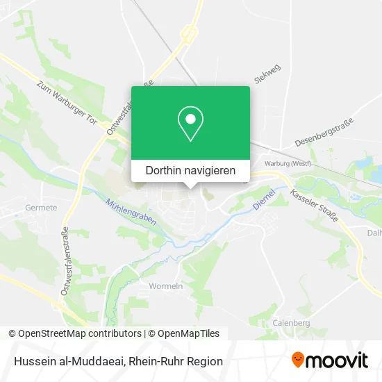 Hussein al-Muddaeai Karte