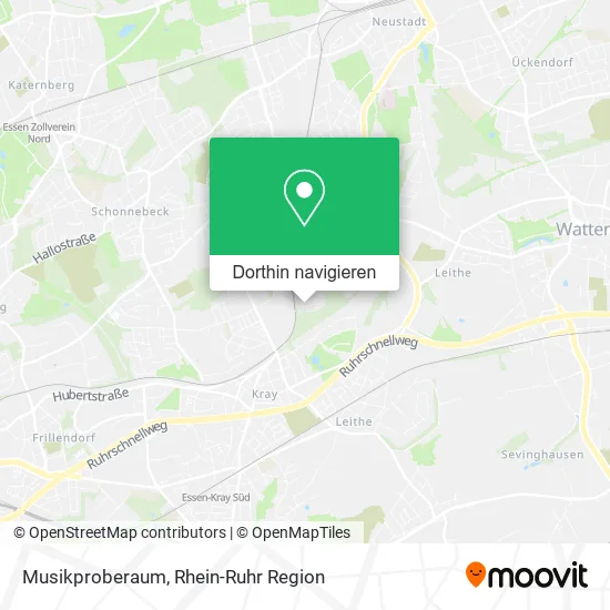 Musikproberaum Karte