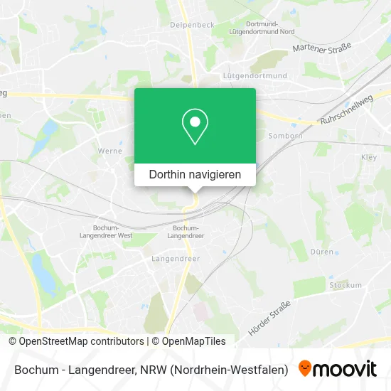 Bochum - Langendreer Karte