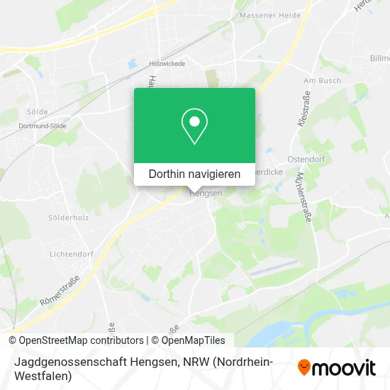 Jagdgenossenschaft Hengsen Karte