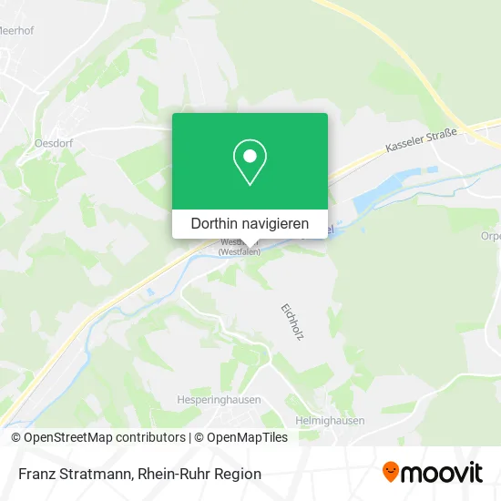 Franz Stratmann Karte