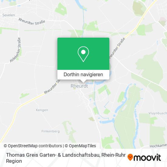 Thomas Greis Garten- & Landschaftsbau Karte