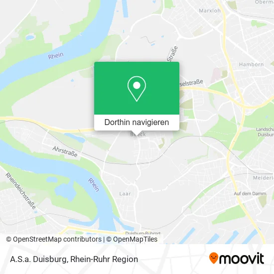 A.S.a. Duisburg Karte