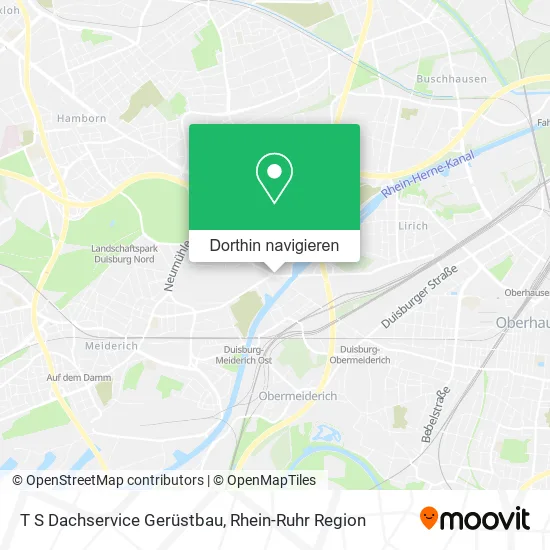 T S Dachservice Gerüstbau Karte