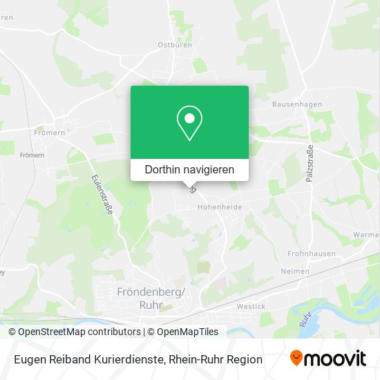 Eugen Reiband Kurierdienste Karte