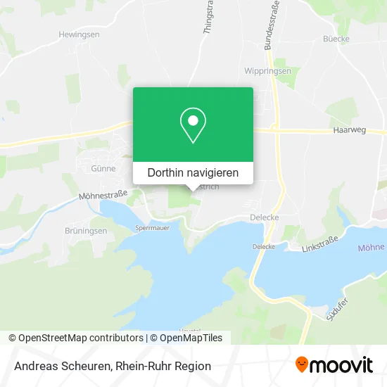 Andreas Scheuren Karte