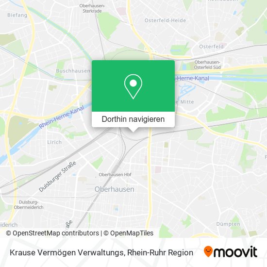 Krause Vermögen Verwaltungs Karte