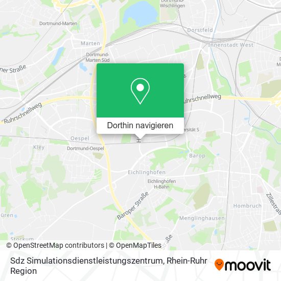 Sdz Simulationsdienstleistungszentrum Karte