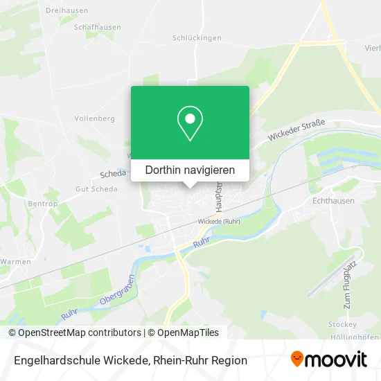 Engelhardschule Wickede Karte