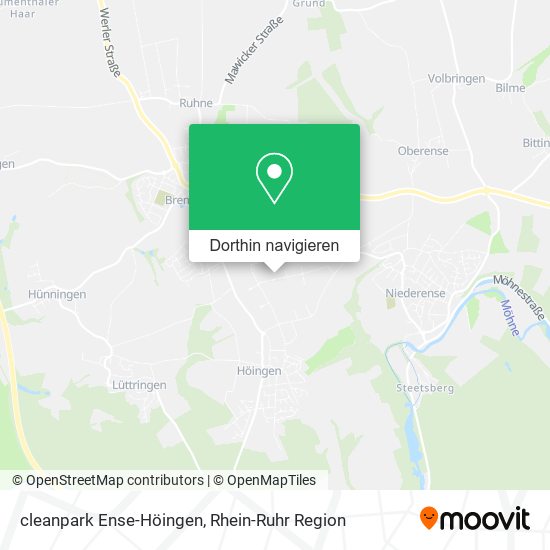 cleanpark Ense-Höingen Karte