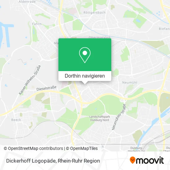 Dickerhoff Logopäde Karte