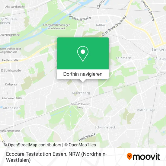 Ecocare Teststation Essen Karte