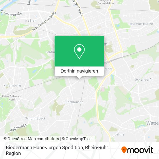 Biedermann Hans-Jürgen Spedition Karte