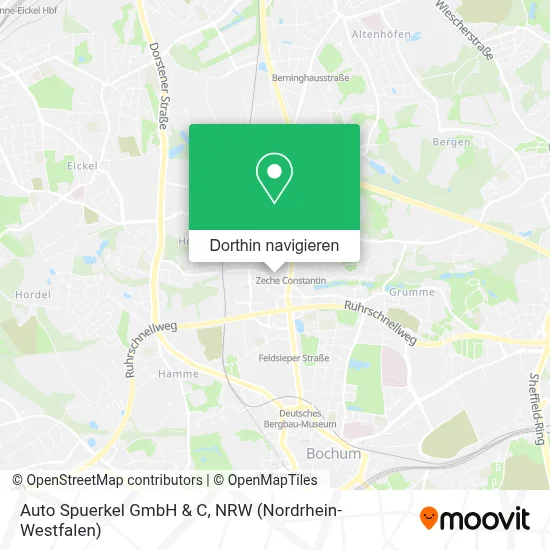 Auto Spuerkel GmbH & C Karte