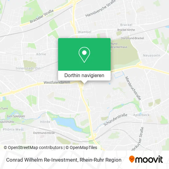 Conrad Wilhelm Re-Investment Karte