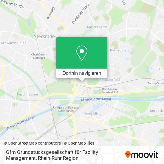 Gfm Grundstücksgesellschaft für Facility Management Karte