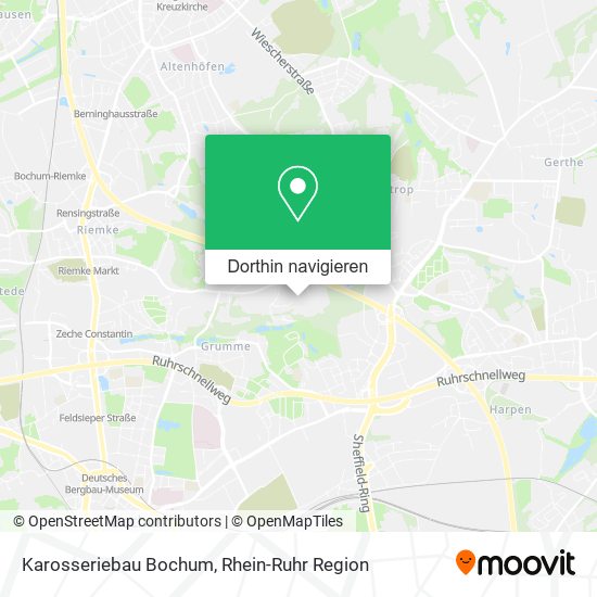 Karosseriebau Bochum Karte