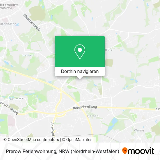 Prerow Ferienwohnung Karte