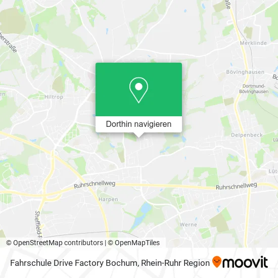 Fahrschule Drive Factory Bochum Karte