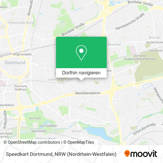 Speedkart Dortmund Karte