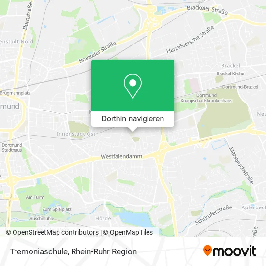 Tremoniaschule Karte