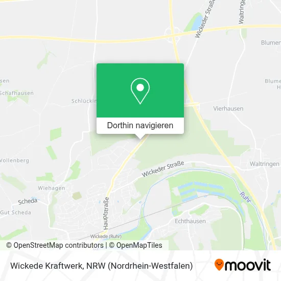 Wickede Kraftwerk Karte