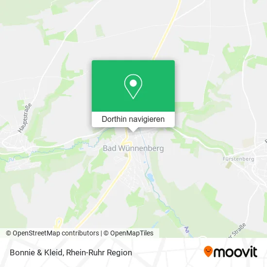 Bonnie & Kleid Karte