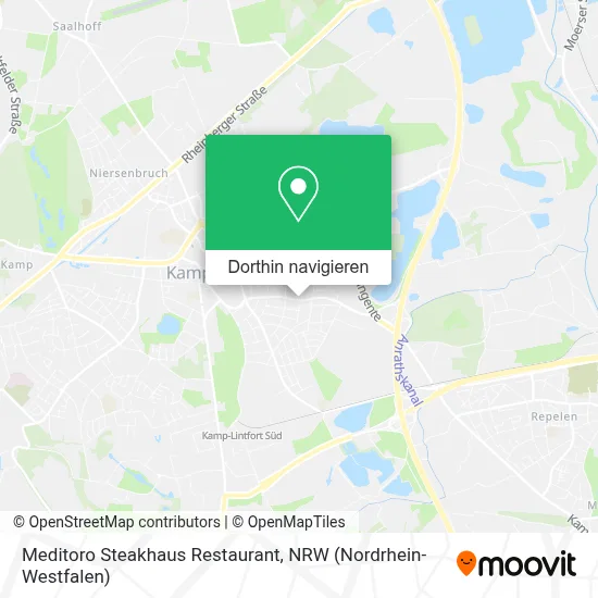 Meditoro Steakhaus Restaurant Karte