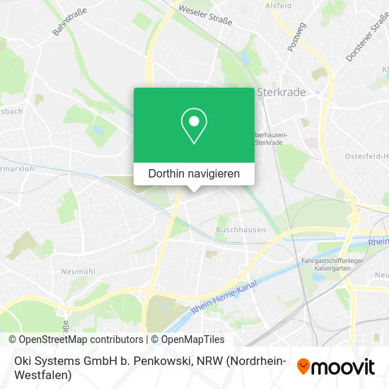 Oki Systems GmbH b. Penkowski Karte