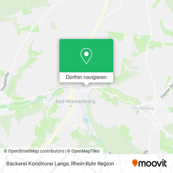 Bäckerei Konditorei Lange Karte