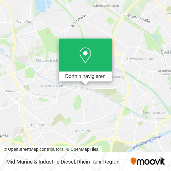 Mid Marine & Industrie Diesel Karte