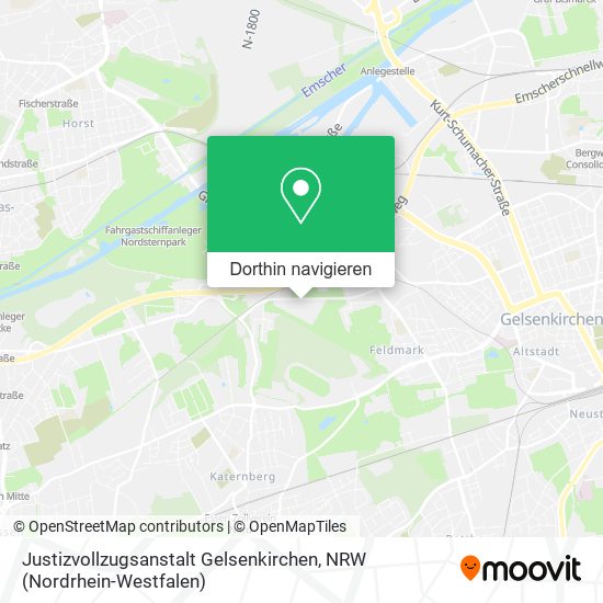Justizvollzugsanstalt Gelsenkirchen Karte