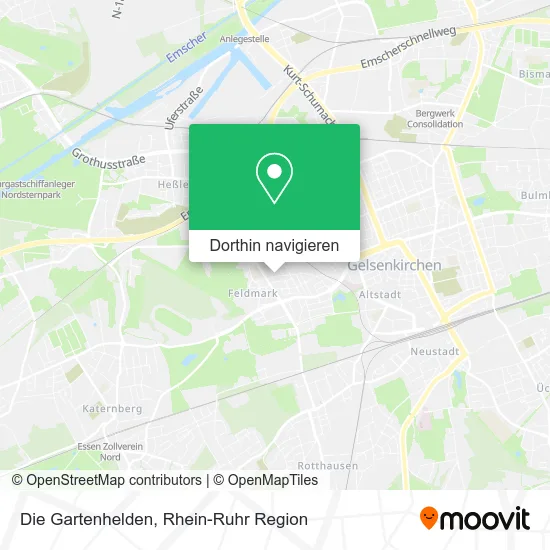 Die Gartenhelden Karte