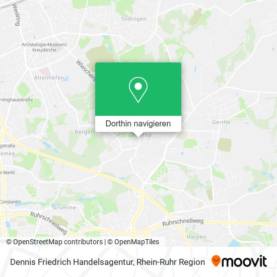Dennis Friedrich Handelsagentur Karte