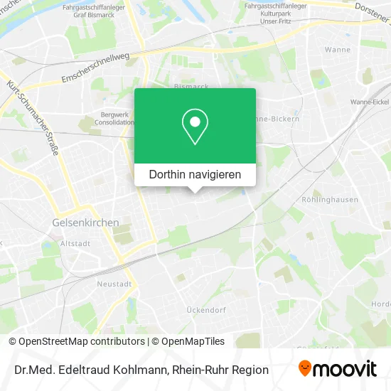Dr.Med. Edeltraud Kohlmann Karte
