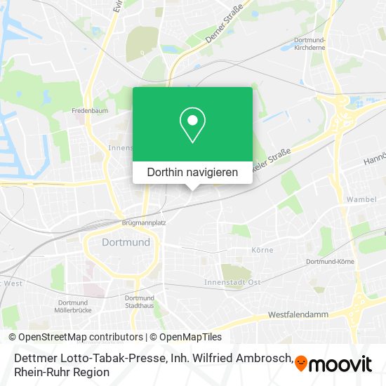 Dettmer Lotto-Tabak-Presse, Inh. Wilfried Ambrosch Karte