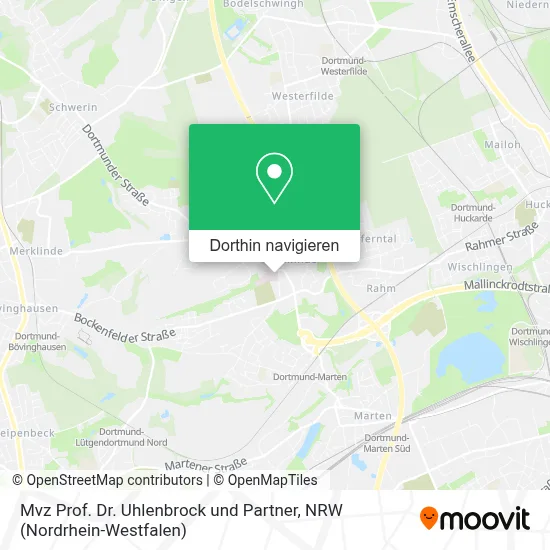 Mvz Prof. Dr. Uhlenbrock und Partner Karte