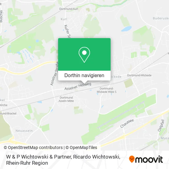 W & P Wichtowski & Partner, Ricardo Wichtowski Karte