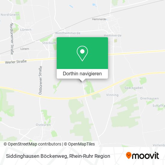 Siddinghausen Böckenweg Karte