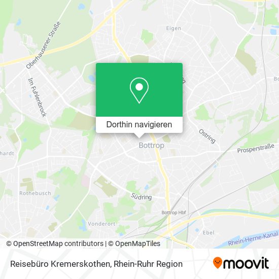 Reisebüro Kremerskothen Karte