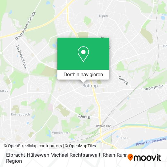 Elbracht-Hülseweh Michael Rechtsanwalt Karte