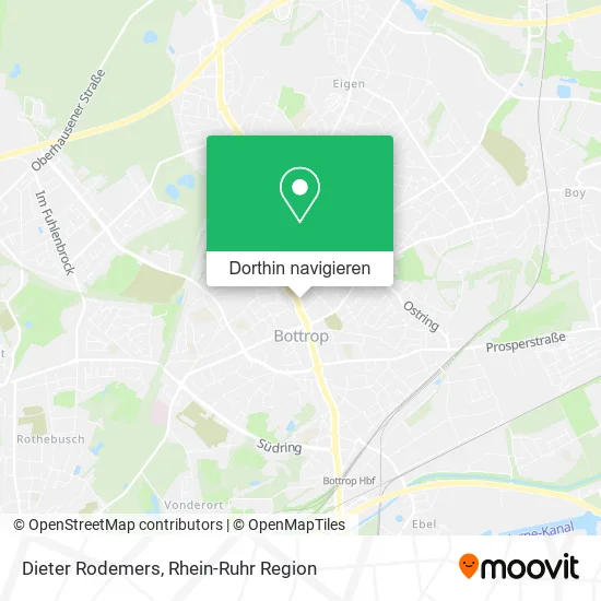 Dieter Rodemers Karte