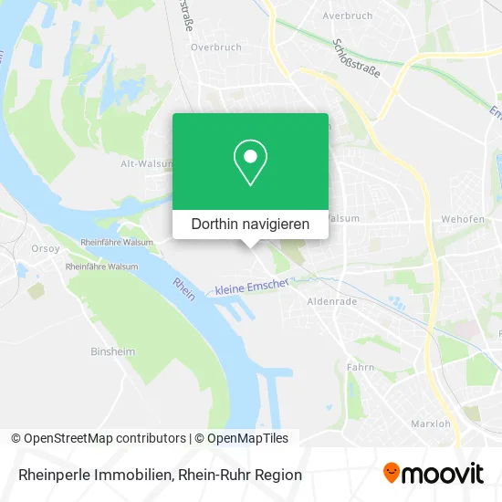 Rheinperle Immobilien Karte